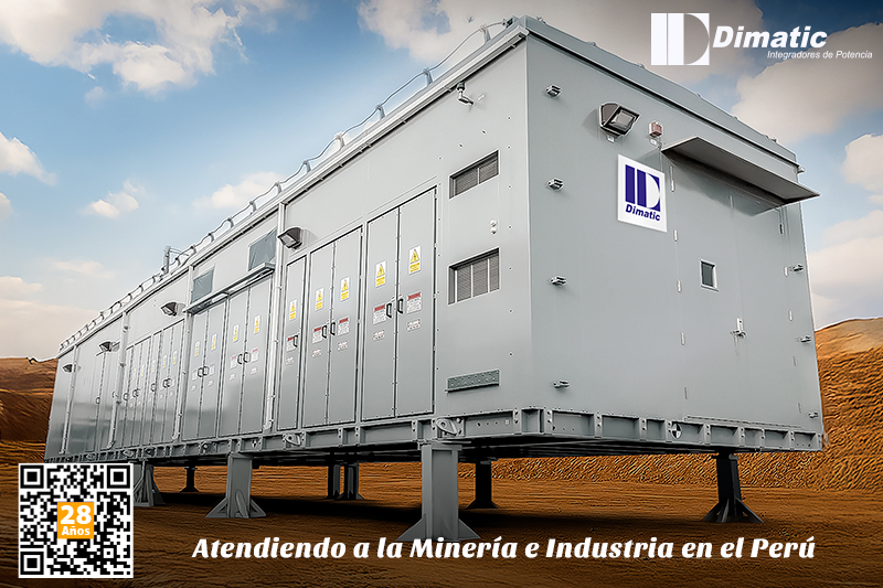 Sala Eléctrica Modular E-House para Cierre de Mina